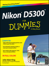 Cover image for Nikon D5300 For Dummies